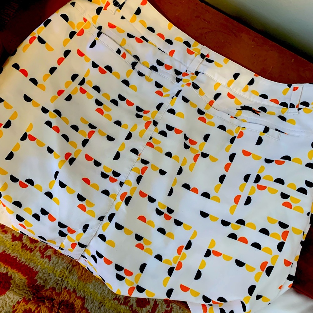 Slazenger golf skort, long sleeve golf T. Sz 8 skort,large shirt.Spot on shirt.